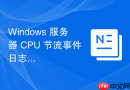Windows 服务器 CPU 节流事件日志监控