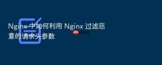 Nginx 中如何利用 Nginx 过滤恶意的请求头参数