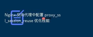 nginx 反向代理中配置 proxy_ssl_session_reuse 优化性能