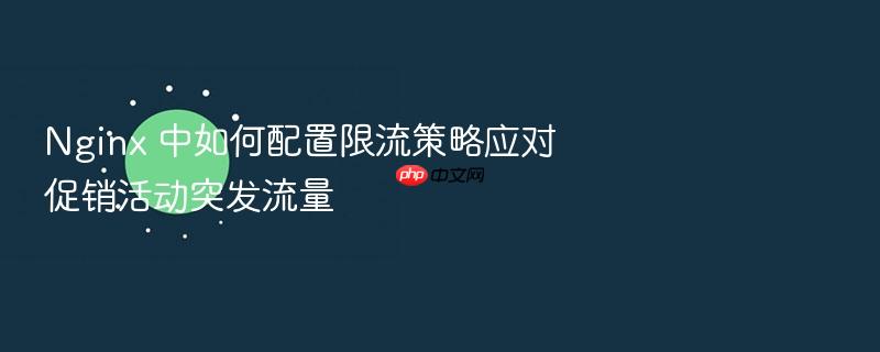 nginx 中如何配置限流策略应对促销活动突发流量