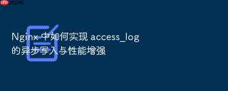Nginx 中如何实现 access_log 的异步写入与性能增强