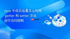 java 中成员变量怎么利用 getter 和 setter 方法进行访问控制
