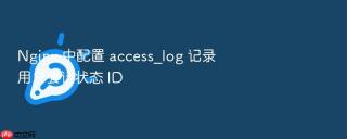 Nginx 中配置 access_log 记录用户会话状态 ID