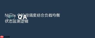 nginx 中轮询调度结合负载均衡状态监测逻辑