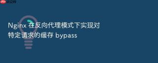 nginx 在反向代理模式下实现对特定请求的缓存 bypass