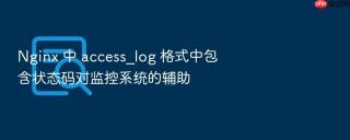 Nginx 中 access_log 格式中包含状态码对监控系统的辅助