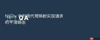 Nginx 中利用代理映射实现请求的平滑路由