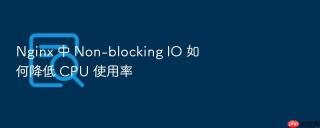 Nginx 中 Non-blocking IO 如何降低 CPU 使用率