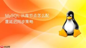 mysql 从库节点怎么配置延迟同步策略