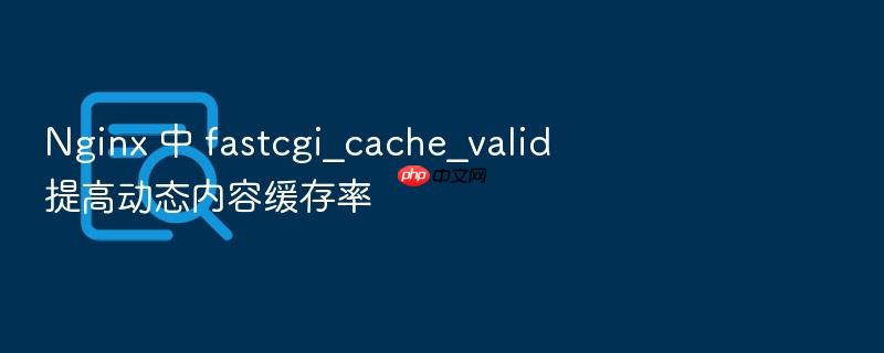 nginx 中 fastcgi_cache_valid 提高动态内容缓存率