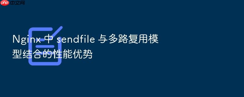 nginx 中 sendfile 与多路复用模型结合的性能优势