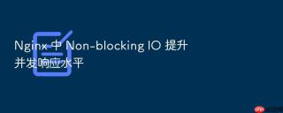 Nginx 中 Non-blocking IO 提升并发响应水平