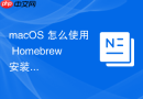 macOS 怎么使用 Homebrew 安装配置 Nginx 服务器并在本地运行