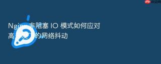 nginx 非阻塞 io 模式如何应对高并发下的网络抖动