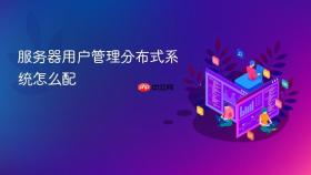 服务器用户管理分布式系统怎么配