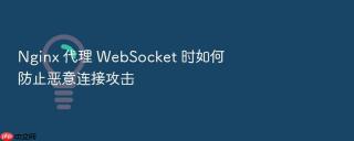 Nginx 代理 WebSocket 时如何防止恶意连接攻击
