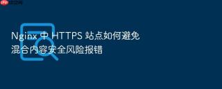 nginx 中 https 站点如何避免混合内容安全风险报错