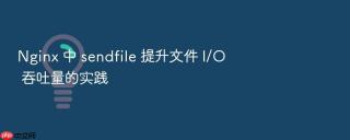 nginx 中 sendfile 提升文件 i/o 吞吐量的实践
