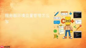 服务器环境变量管理怎么写