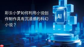 彩云小梦如何利用小说创作制作具有沉浸感的科幻小说?