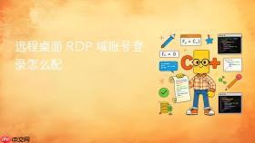 远程桌面 RDP 域账号登录怎么配