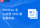 Windows 怎么配置 DNS 服务器的转发器解析外部域名