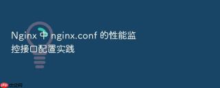 Nginx 中 nginx.conf 的性能监控接口配置实践