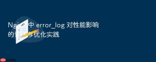 Nginx 中 error_log 对性能影响的评估与优化实践