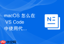 macOS 怎么在 VS Code 中使用代码折叠功能高效阅读长脚本文件