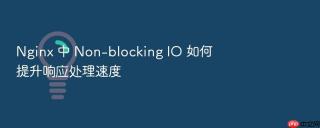Nginx 中 Non-blocking IO 如何提升响应处理速度