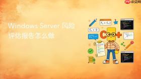 windows server 风险评估报告怎么做