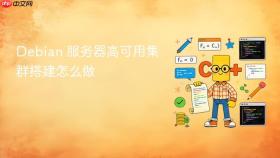 Debian 服务器高可用集群搭建怎么做