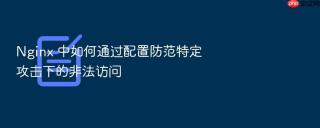 nginx 中如何通过配置防范特定攻击下的非法访问