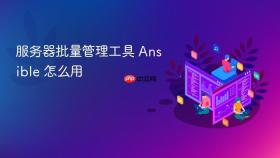 服务器批量管理工具 ansible 怎么用