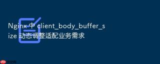 nginx 中 client_body_buffer_size 动态调整适配业务需求