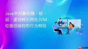 java中对象的强、软、弱、虚四种引用在jvm垃圾回收时的行为特征