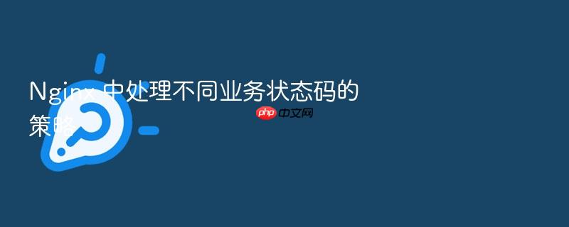 nginx 中处理不同业务状态码的策略