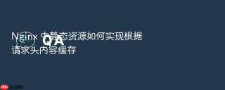 nginx 中静态资源如何实现根据请求头内容缓存