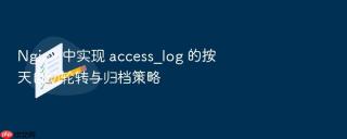 Nginx 中实现 access_log 的按天自动轮转与归档策略