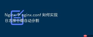 nginx 中 nginx.conf 如何实现日志按日期自动分割