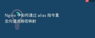 nginx 中如何通过 alias 指令重定向请求路径映射