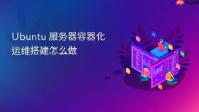 ubuntu 服务器容器化运维搭建怎么做