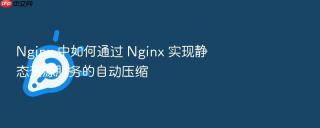 nginx 中如何通过 nginx 实现静态资源服务的自动压缩