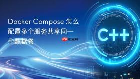 docker compose 怎么配置多个服务共享同一个数据卷