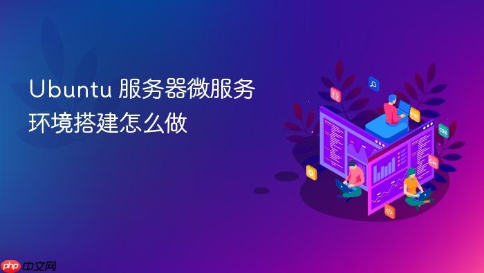 ubuntu 服务器微服务环境搭建怎么做