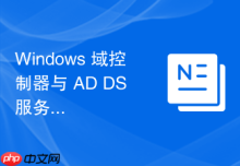 Windows 域控制器与 AD DS 服务负载管理