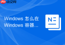 Windows 怎么在 Windows 容器与 Linux 容器之间切换 Docker 运行时