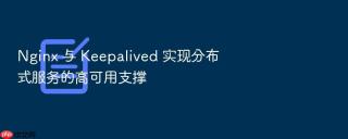 nginx 与 keepalived 实现分布式服务的高可用支撑