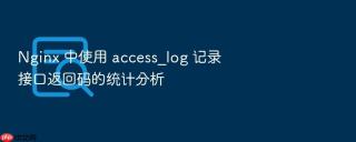 Nginx 中使用 access_log 记录接口返回码的统计分析