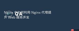 nginx 中如何利用 nginx 代理提升 web 服务并发